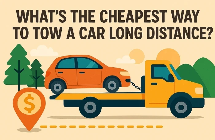  cheapest way to tow a car long distance